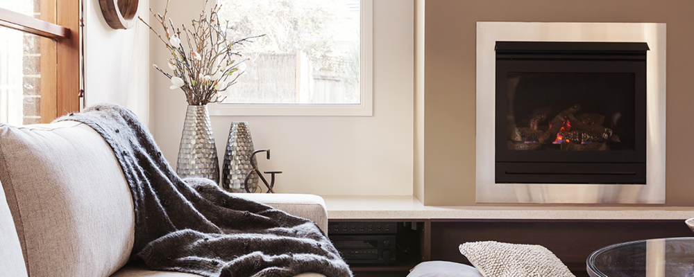 Neutrals in a cozy living room