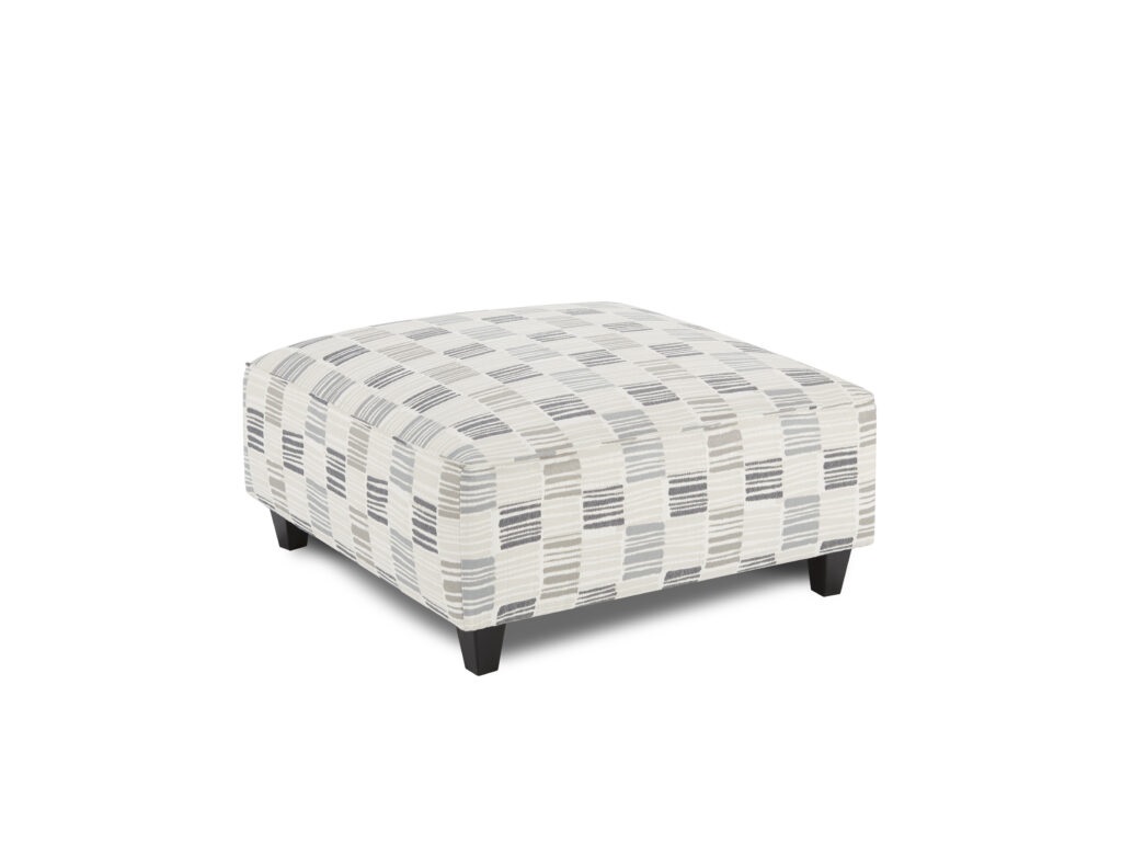 Microchip Denim Fusion Furniture ottoman, Entice Paver collection