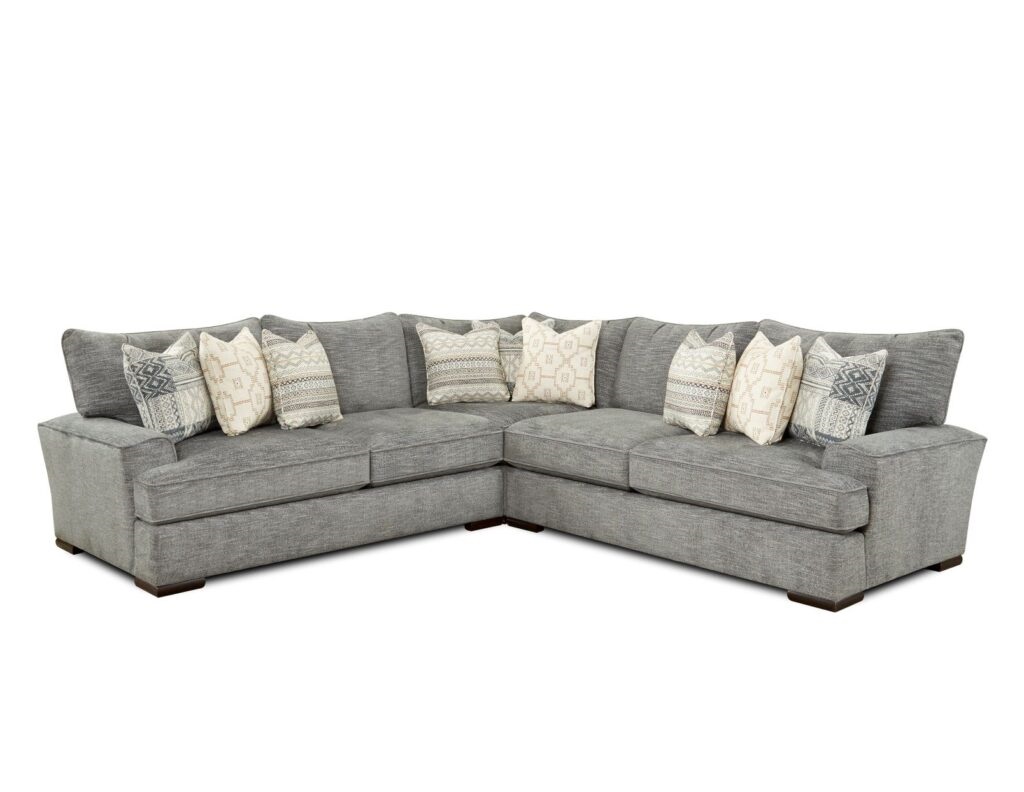 Handwoven Slate Sectional