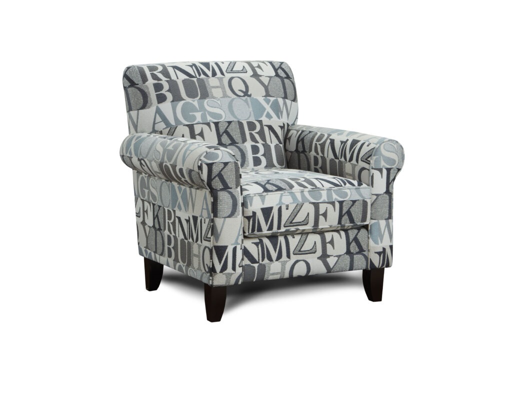 Anecdote Blue Fusion Furniture chair, Macarena Cadet collection