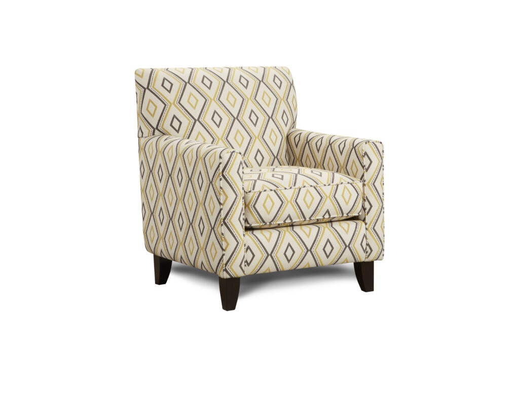 Doozie Dijon Fusion Furniture chair, Maxwell Gray Dijon collection