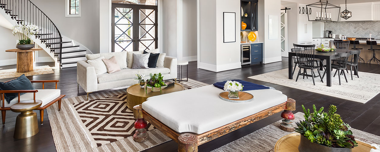 Filling the Space: 8 Interior Design Tips for an Open Floor Plan ...