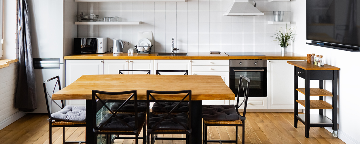 Industrial farmhouse kitchen