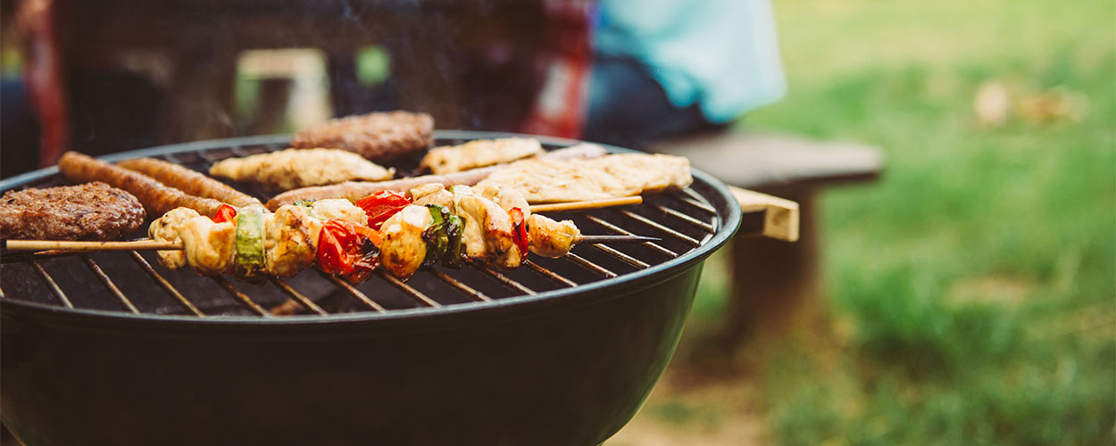  Grilling during summertime