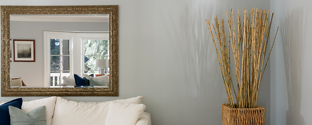 Traditional home decor mirror