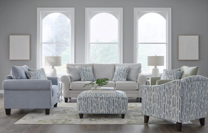 1140 Noem Dove / French Blue / Sage