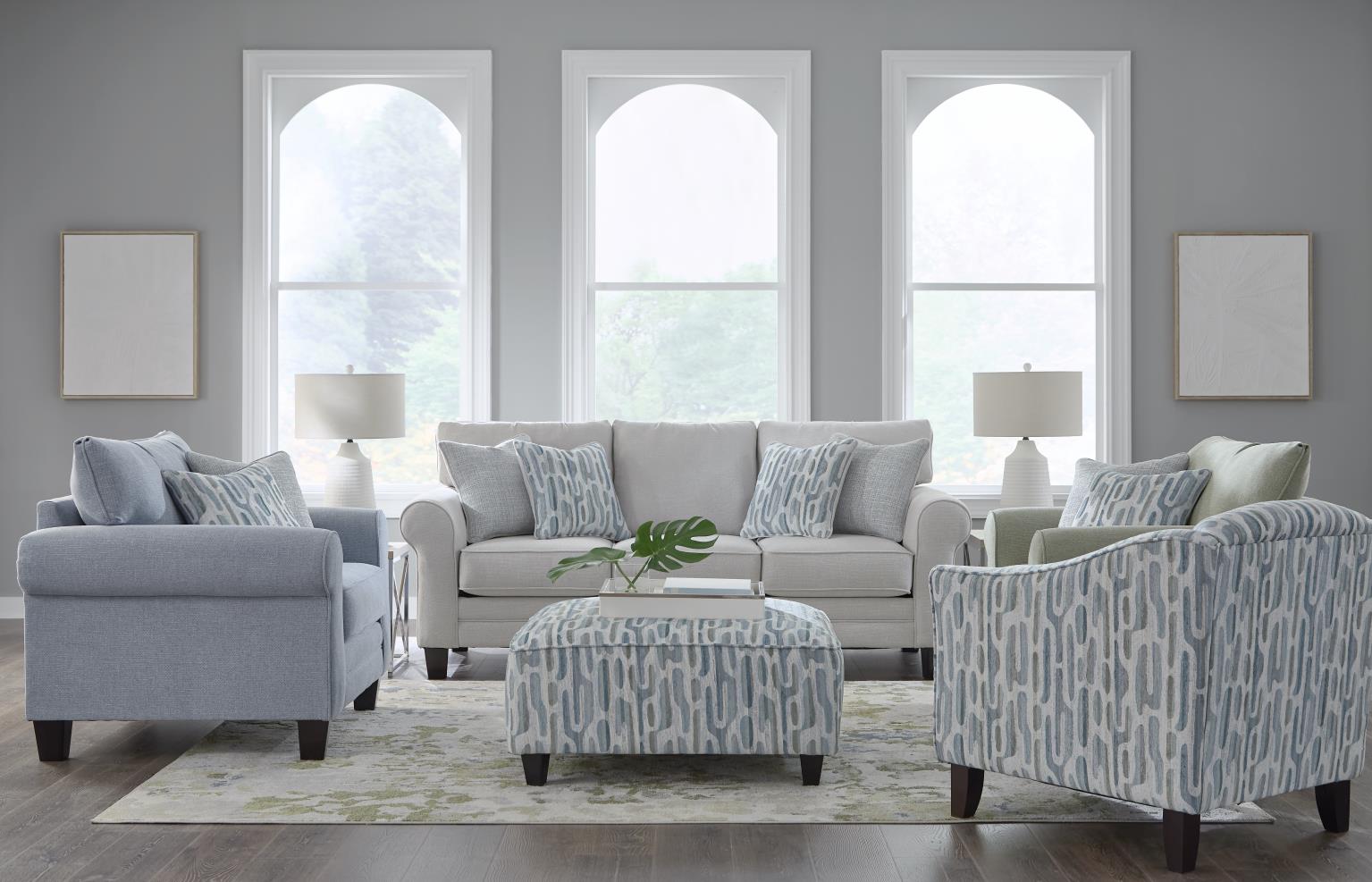 1140 Noem Dove / French Blue / Sage